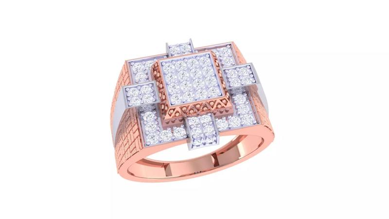 Mens gemstone diamond men Ring with details images 78