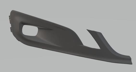 9807631277 BUMPER GRILLE / 1132460 FOR PEUGEOT 508 SW