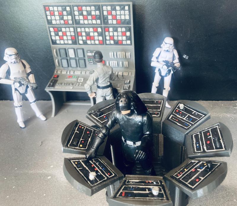 Star Wars Death Star Computers for 3.75 scale