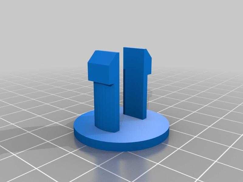 Ikea Vidja lamp top clip