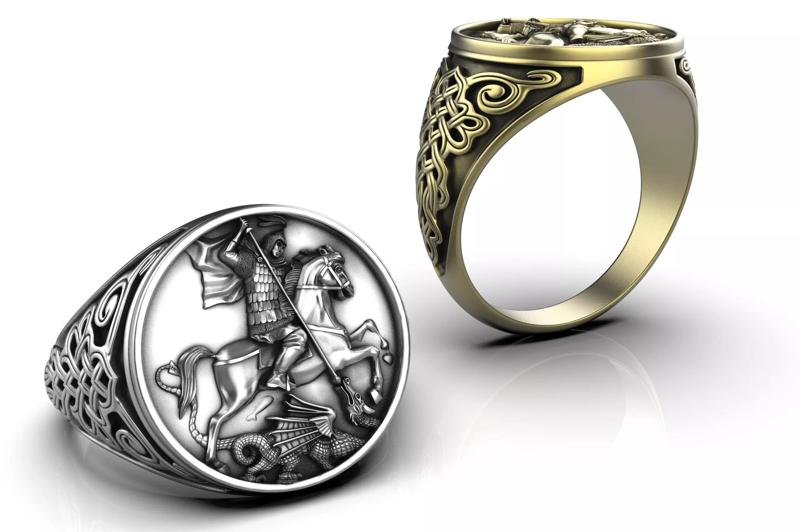 rings George the Victorious