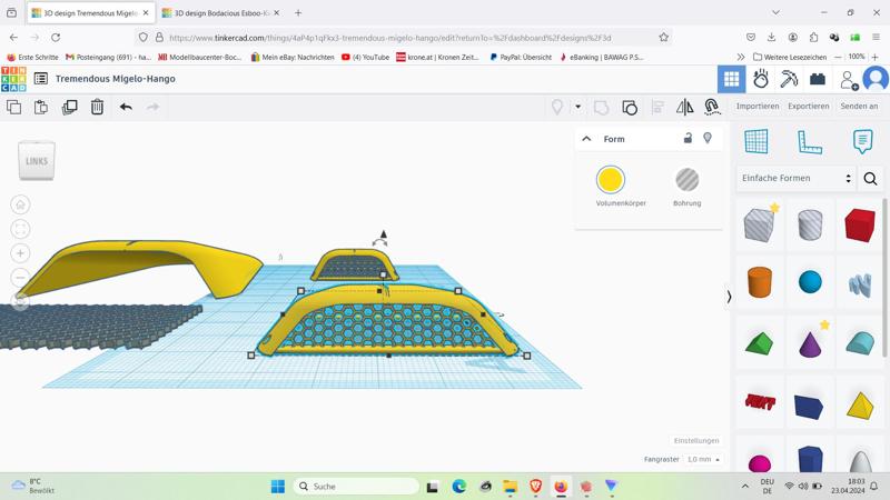 rc car air scoop bonnet hood 3