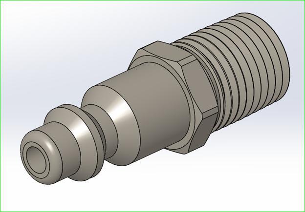 1/4 inch male thread quick coupling