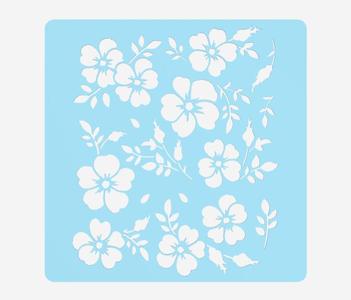 STENCIL FLORES