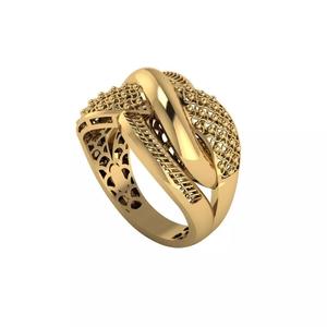 Lightweight Fusion Ring  Ready for Casting TR03