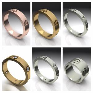 cartier rings Love 3D print model WEDDING