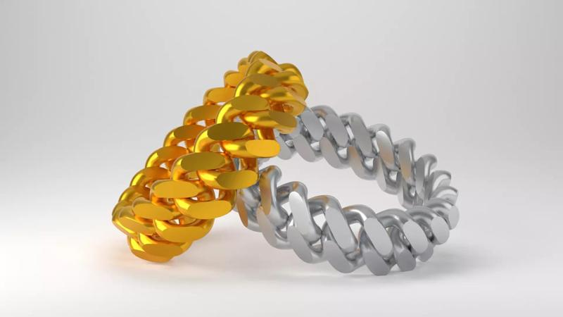 Ring Miami Jewelry Ring 3D print model