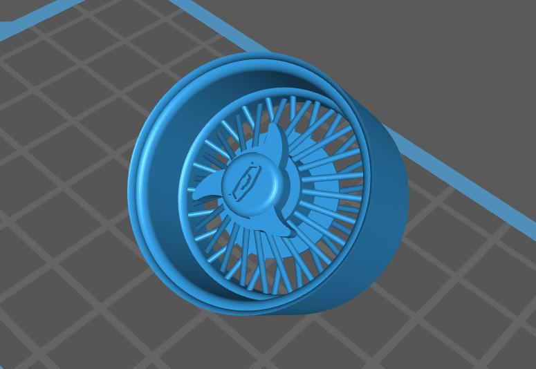 wire wheels for classics car 1/18 1/24 Low rider