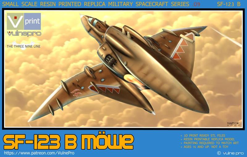 SF-123 B Möwe space fighter