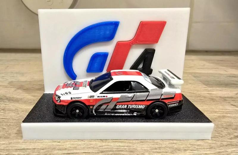 1/64 Hotwheels Gran Turismo Display Stand GT2 GT3 GT4