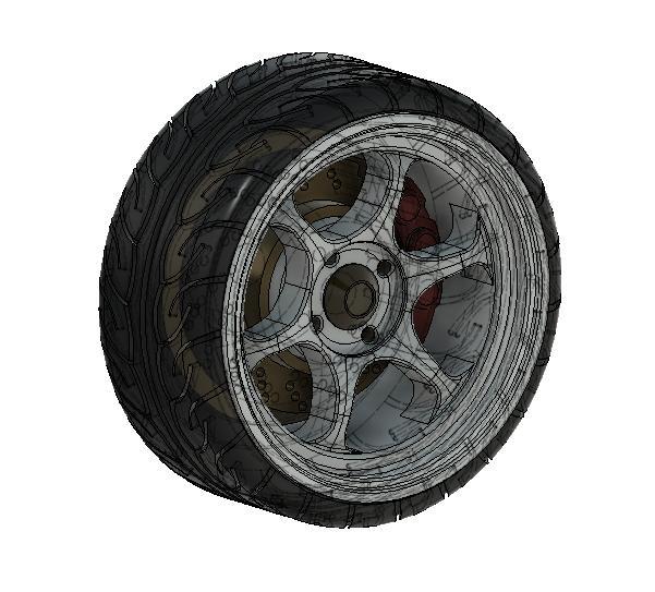 Miniscale Wheel Advan RGD