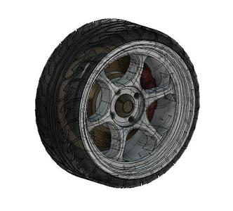 Miniscale Wheel Advan RGD