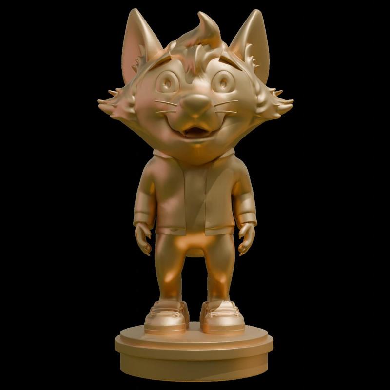 Zorro tierno figura / cute fox figure
