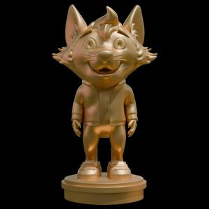 Zorro tierno figura / cute fox figure