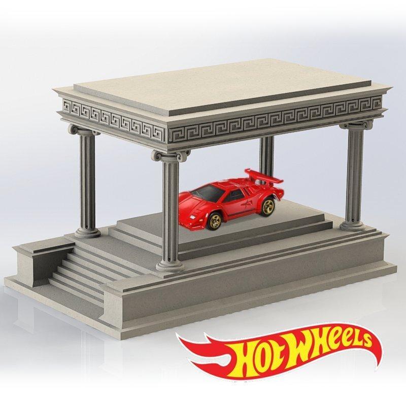 Temple Olympus Hot Wheels Greece