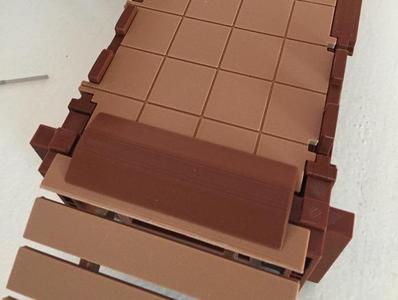 1x1 Steck Cover Ramp for Playmobil floor
