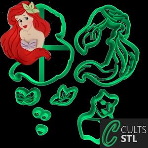 CORTADOR PEQUENA SEREIA - 6cm