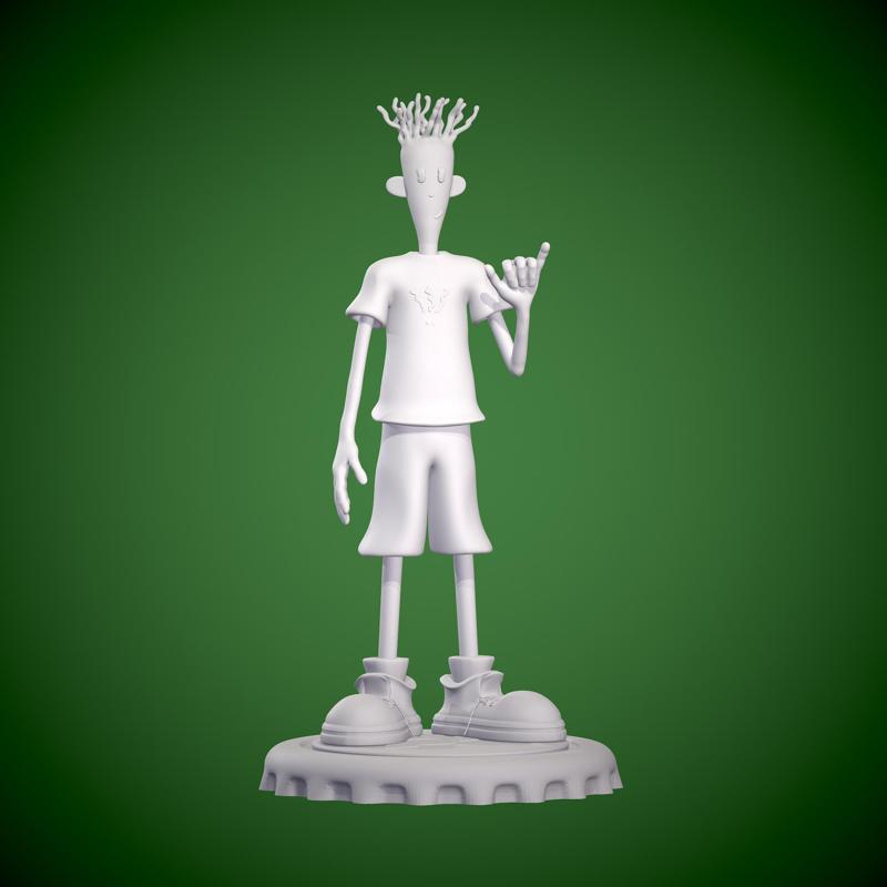 Fido Dido Statue