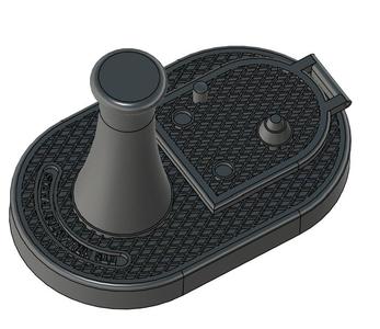 capstan + return pulley