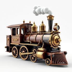 Steampunk Train 🚂⚙️
