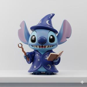 🧙‍♂️ Wizard Stitch Funko Pop! - The Galactic Sorcerer! (3D Print Ready!) ✨