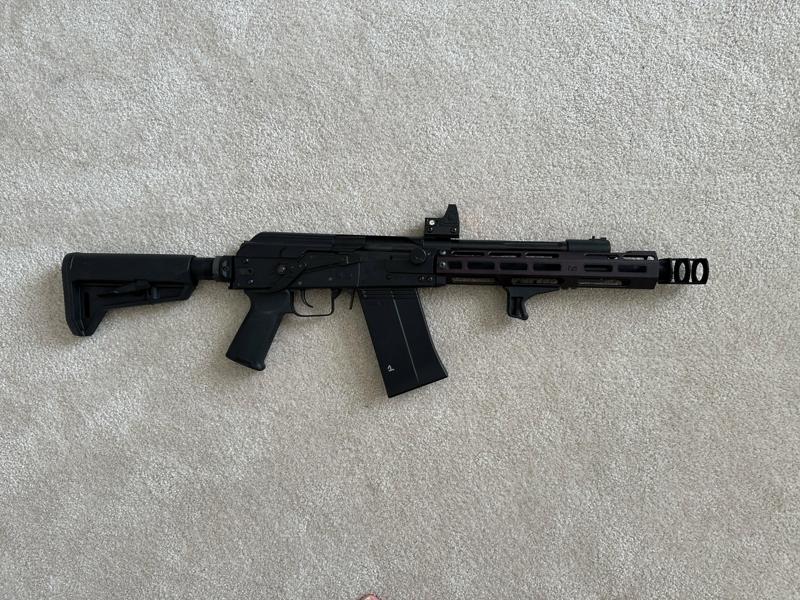 JMAC style compensator for Tokyo Marui Saiga 12k shotgun and others