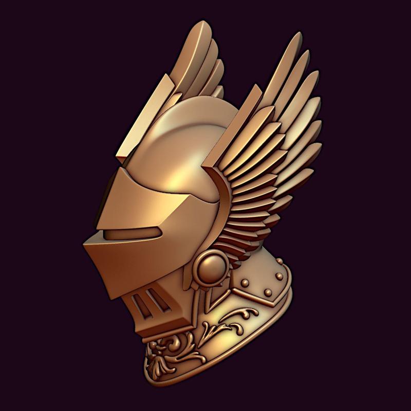 Knight winged helmet BEAD