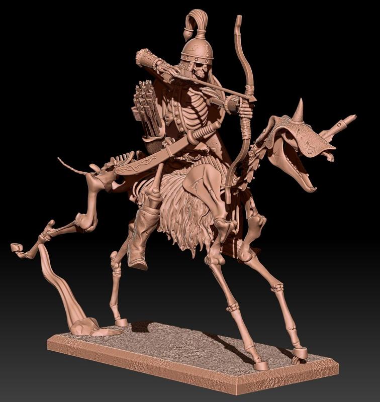 Skeleton horse archer 2