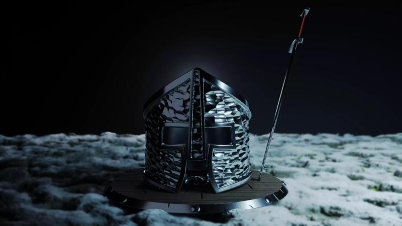 Helmet Ring 3D Model for Printing STL FBX OBJ