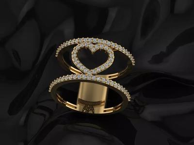 heart ring