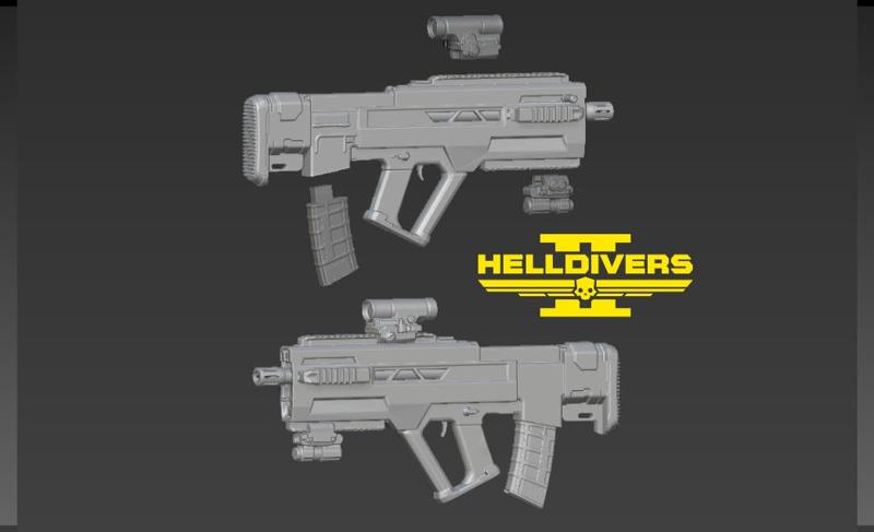 Liberator AR-23 HELLDIVERS 2