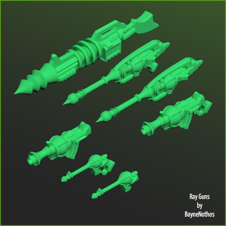 Retro-Future Rayguns