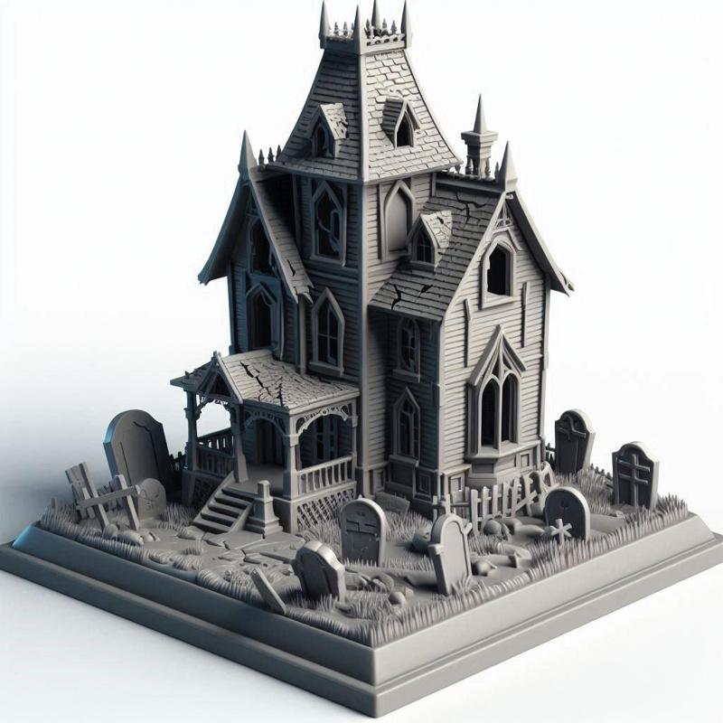Haunted House Miniature