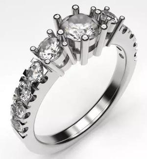 Multi-stone Engagement Ring
