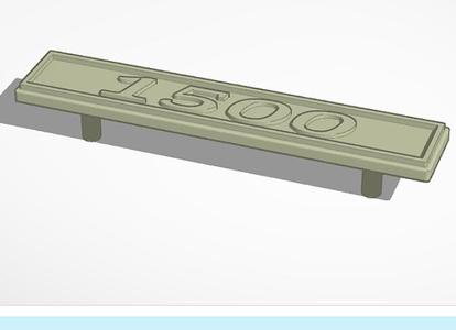 VAZ-BA3-Lada emblem 1500