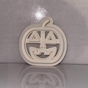Halloween Jack-o’-Lantern Cookie Cutter – Classic Pumpkin STL