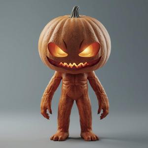 Halloween Pumpkin Man – Spooky 3D Printable Figure