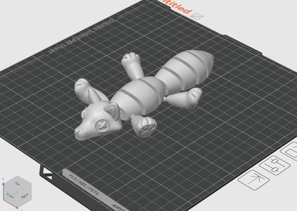 FlexiSona Base STL - Fox/Wolf