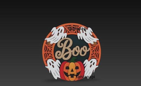 3D Halloween decoration
