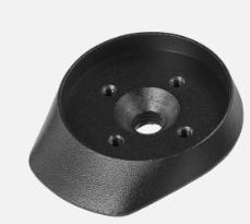 3D-printed Garmin adapter for head tube - Top Cap Computer Mount, 3D-Printed Mount