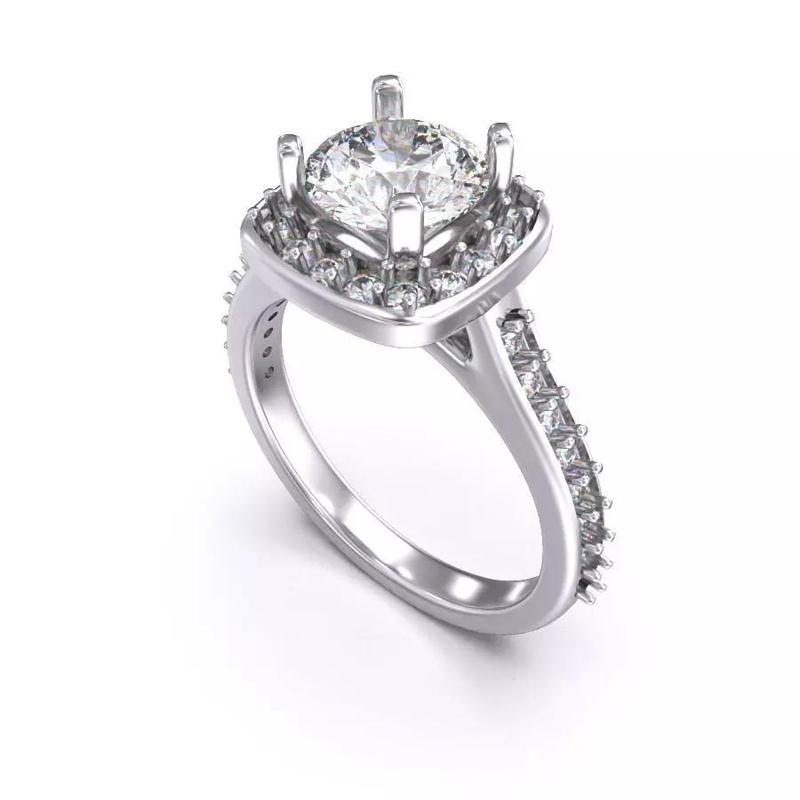 CJC7027 Ladies womans womens diamond ruby emerald Rings