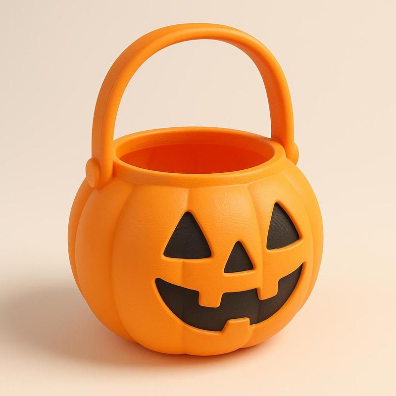 Trick-or-Treat Pumpkin Basket