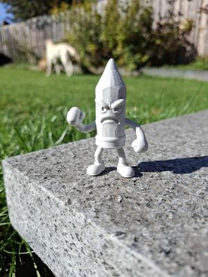 Angry Pencil Warrior