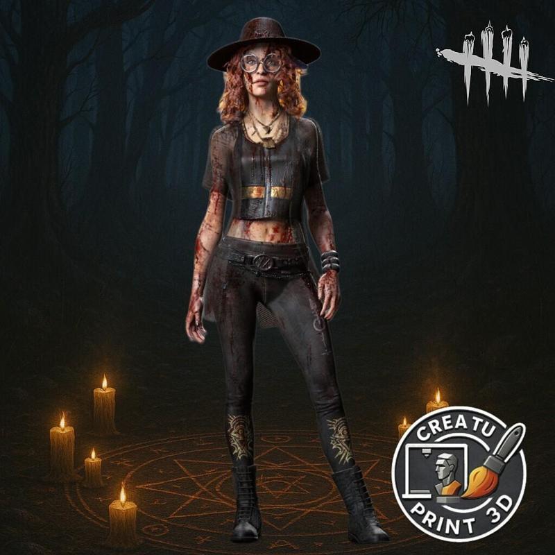 Mikaela Reid Dead by Daylight 3D Printable Model / Mikaela Reid Dead by Daylight 3D Printable Model
