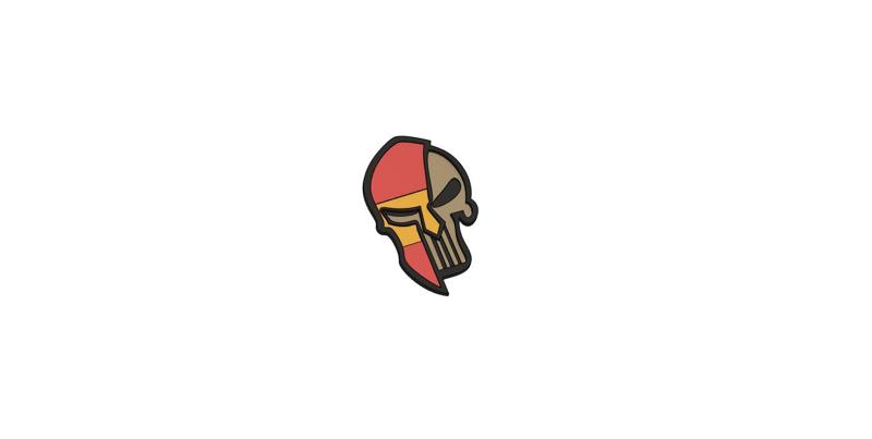 Airsoft Morale Patch Gladiator Punisher ESPAÑA Spain