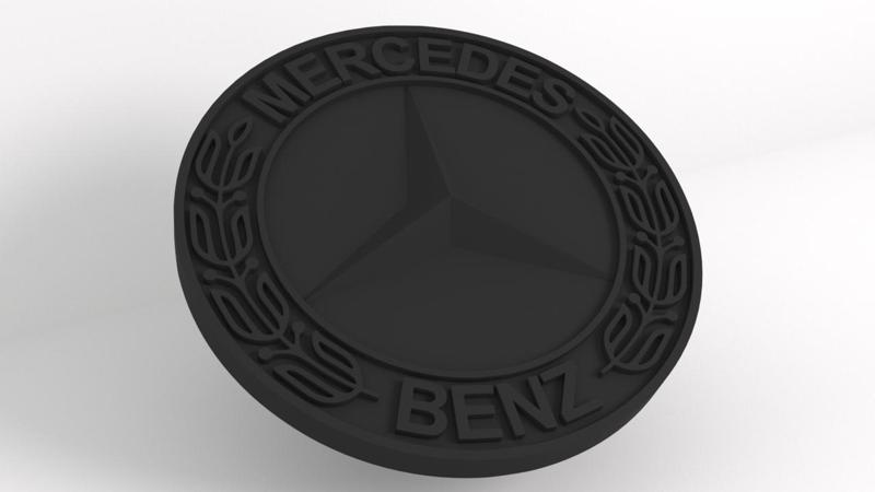 MERCEDES-BENZ 57MM HOOD EMBLEM