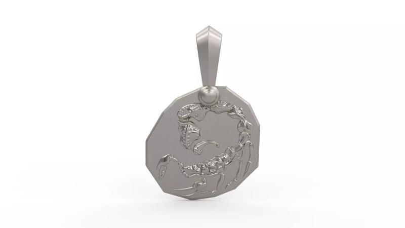 Scorpio Amulet Pendant
