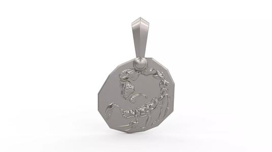 Scorpio Amulet Pendant