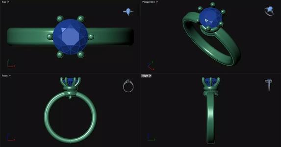 Detachable Engagement Ring