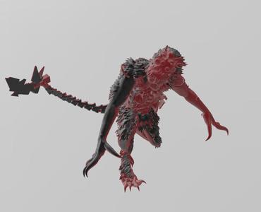 Clawed Beast of the Pit